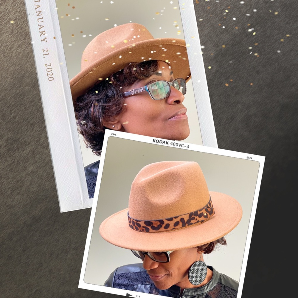 ✨ Classy Leopard Fedora ✨